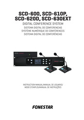 FONESTAR SCD-600 Mode D'emploi