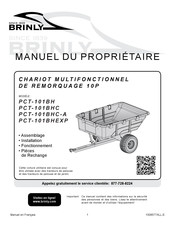 Brinly PCT-101BHC Manuel Du Propriétaire