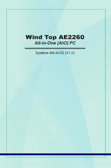 MSI Wind Top AE2260 Mode D'emploi