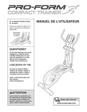 Pro-Form Compact Trainer PFEVEL75108.0 Manuel De L'utilisateur