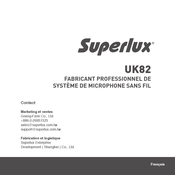 Superlux UK82 Mode D'emploi