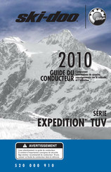 BOMBARDIER ski-doo EXPEDITION TUV Serie Guide Du Conducteur