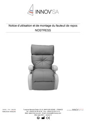 Innov INNOV'SA NOSTRESS Notice D'utilisation Et De Montage