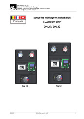 PAW HeatBloC K32 Notice De Montage Et D'utilisation