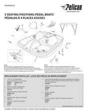 Pelican Rainbow DLX Instructions D'assemblage