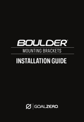 GOAL ZERO BOULDER Guide D'installation