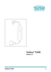 Testboy TV435 Mode D'emploi