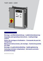Novoferm tormatic TAR1 230V Notice De Montage Et D'utilisation