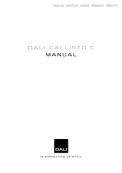 Dali Callisto 6C Manuel