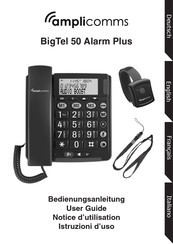 Amplicomms PowerTel 50 Alarm plus Notice D'utilisation