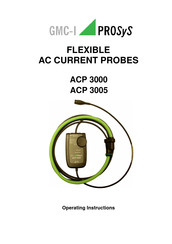 GMC-I PRO SyS ACP 3005 Mode D'emploi