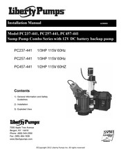 Liberty Pumps PC257-441 Manuel D'installation