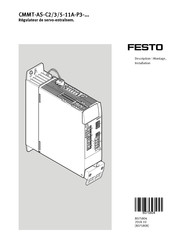 Festo CMMT-AS-C2-11A-P3 Série Mode D'emploi