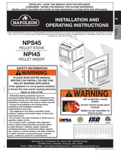 Napoleon NPS45 Instructions D'installation Et D'opération