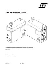 ESAB ESP Plumbing box Manuel