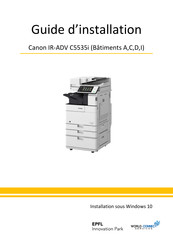 Canon IR-ADV C5535i Guide D'installation