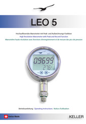 Keller LEO 5 Notice D'utilisation