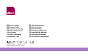 Alere Partus Test Notice D'utilisation