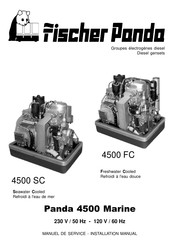 Fischer Panda 4500 FC Mode D'emploi