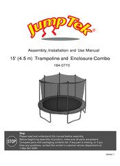JumpTek 184-0770 Guide D'assemblage, D'utilisation Et D'entretien
