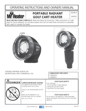 Mr. Heater MH4GC Guide D'utilisation Et Instructions De Fonctionnement