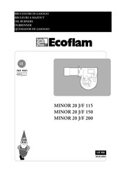 Ecoflam MINOR 20 J/F 150 Mode D'emploi