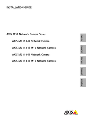 Axis Communications M3113-R Guide D'installation