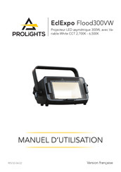 ProLights EclExpo Flood300VW Manuel D'utilisation