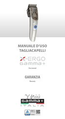 Gamma Piu X-ERGO Notice D'utilisation Et Garantie