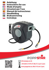 Poppstar 1009884 Mode D'emploi