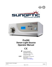 Sunoptic Technologies Pro300 Manuel D'utilisation