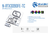 BYKSKI N-RTX3090FE-TC Mode D'emploi