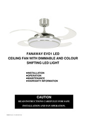 Fanaway EVO1 LED Manuel D'installation