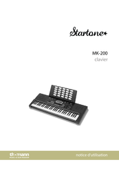 thomann Startone MK-200 Notice D'utilisation