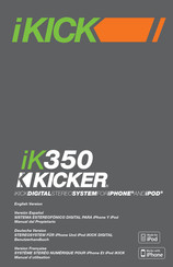 Kicker iKICK iK350 Manuel D'utilisation