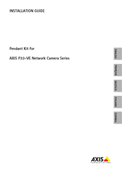 Axis Pendant Kit Guide D'installation