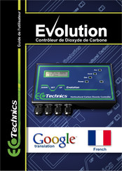 Ecotechnics Evolution Guide De L'utilisateur