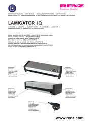 Renz LAMIGATOR IQ Instructions