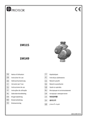 PROTEOR 1M149 Notice D'utilisation