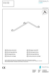 Pressalit Care RT126 Notice De Montage