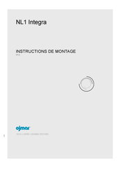 Ojmar NL1 Integra Instructions De Montage