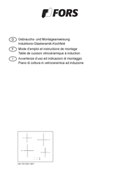 FORS 240 705 0001 M61 Mode D'emploi Et Instructions De Montage