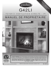 Enviro G42LI Manuel Du Propriétaire