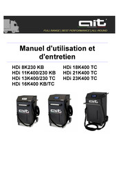 AIT HDi 8K230 KB Manuel D'utilisation Et D'entretien