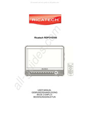 Ricatech RDPDVD900 Mode D'emploi