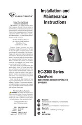 T&S EC-2360 Serie Instructions D'installation Et D'entretien