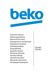 Beko CTB 6407 Manuel D'instructions