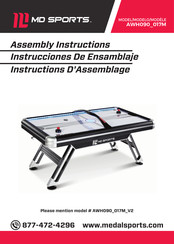MD SPORTS AWH090 017M Instructions D'assemblage