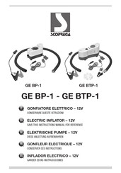 SCOPREGA GE BP-1 Mode D'emploi