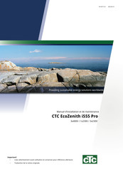 Ctc EcoZenith i555 Pro Manuel D'installation Et De Maintenance